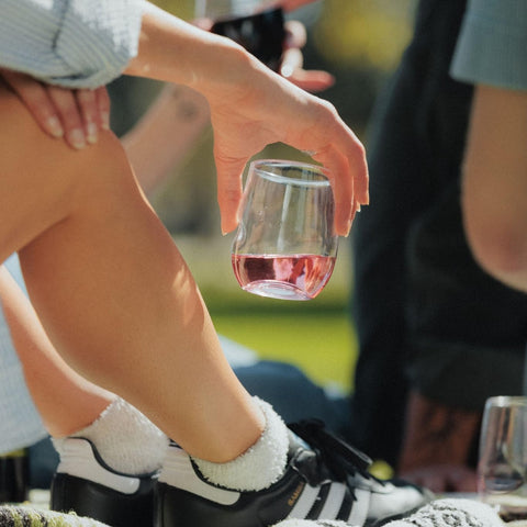 Smooth polished lip enhances sipping comfort.