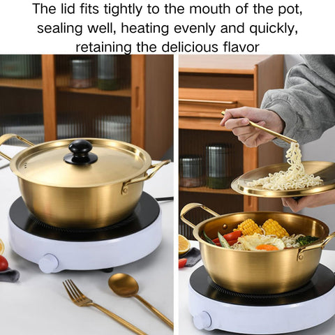 GOVNPJ two-pack Korean pot demonstrates versatile set for shared meals.