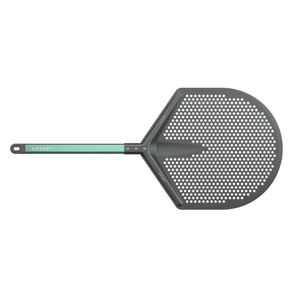Gozney Pro Placement Peel features a fully perforated blade to reduce flour buildup.