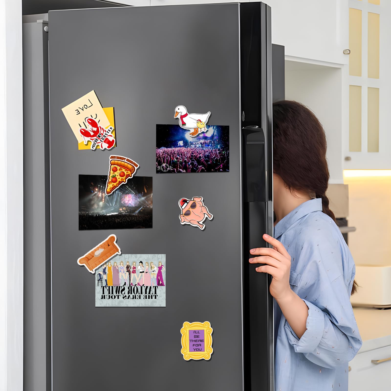 GOZOLA gift-ready Friends magnets perfect for birthdays and holidays.
