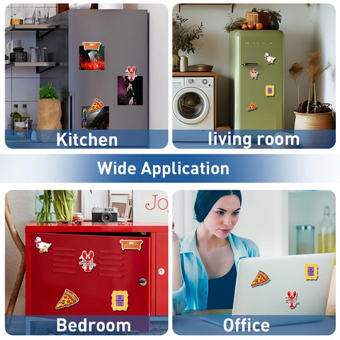 GOZOLA Friends magnets create party-ready decor for TV show fans.