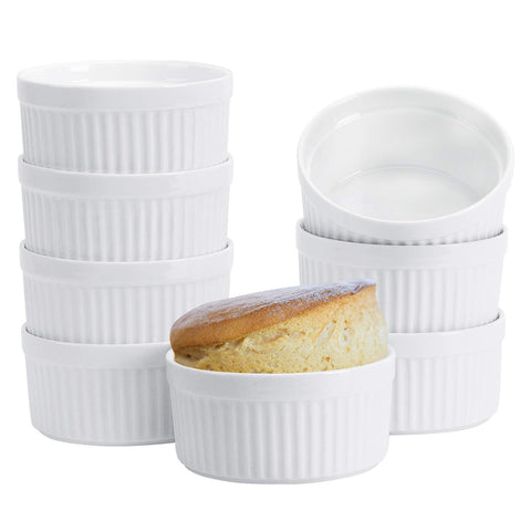 GPYG ramekins 8oz set dessert-ready individual servings in oven-safe porcelain