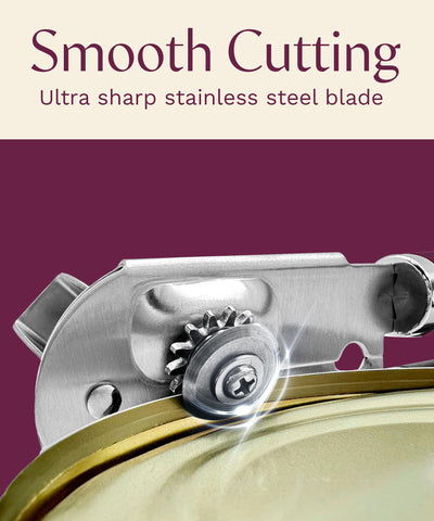 Graceliving built-in bottle opener adds versatile functionality to this kitchen tool.