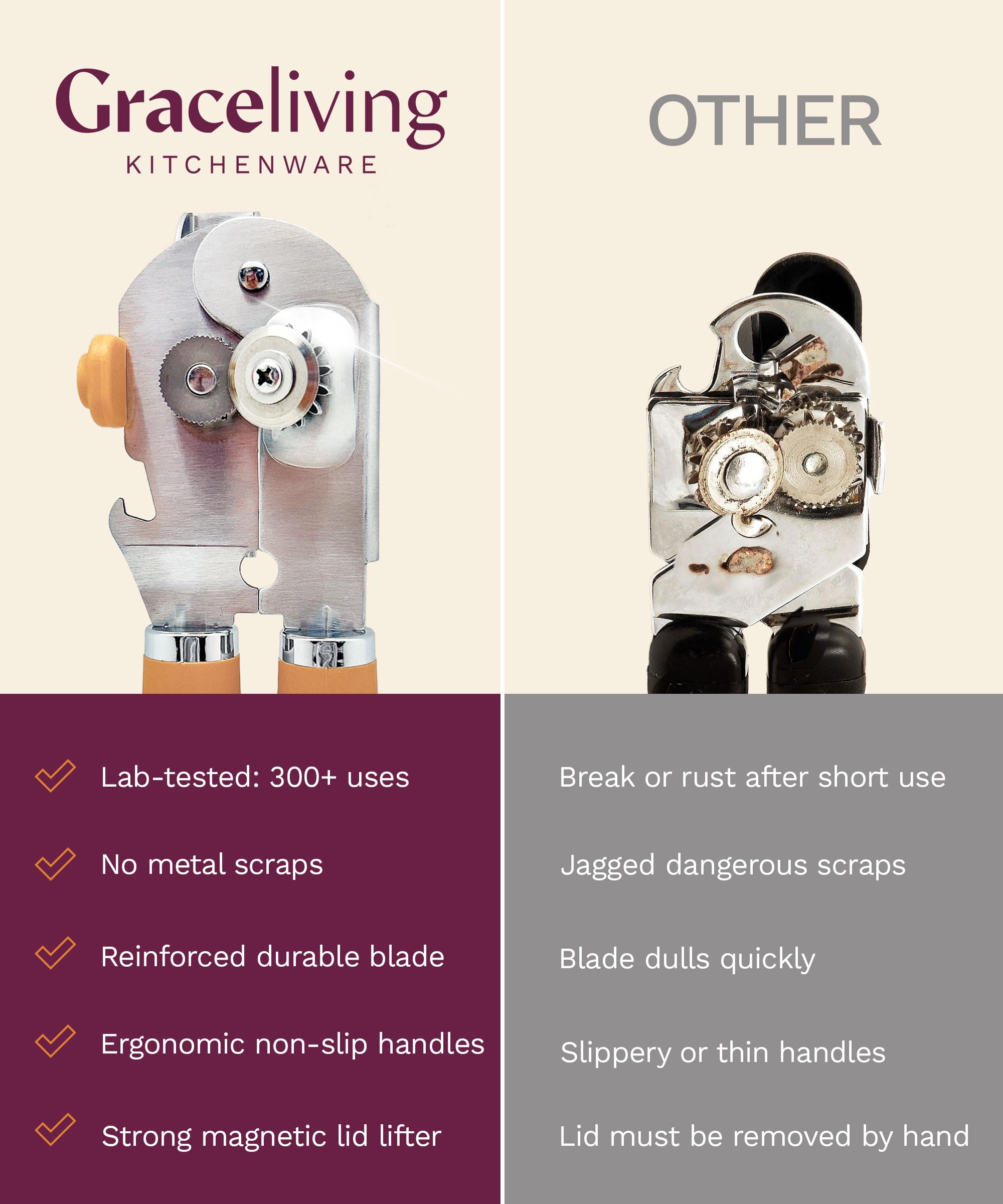 Graceliving kitchen essential helps reduce waste with durable build.