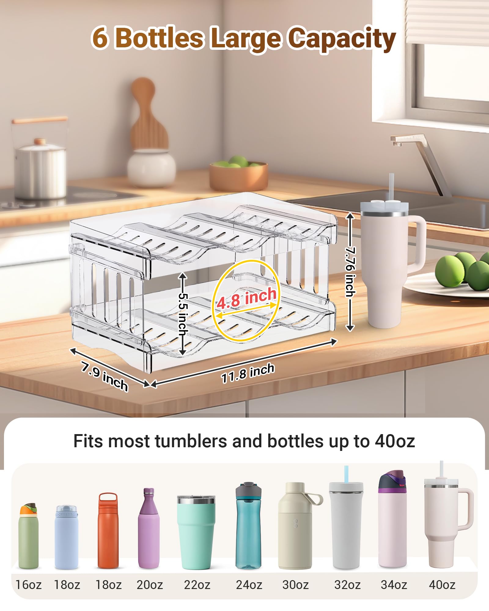 Gracenal BPA-free plastic construction suitable for safe storage