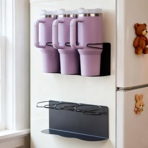 Gracenal gift-pack tumbler organizer helps declutter kitchen and office spaces.