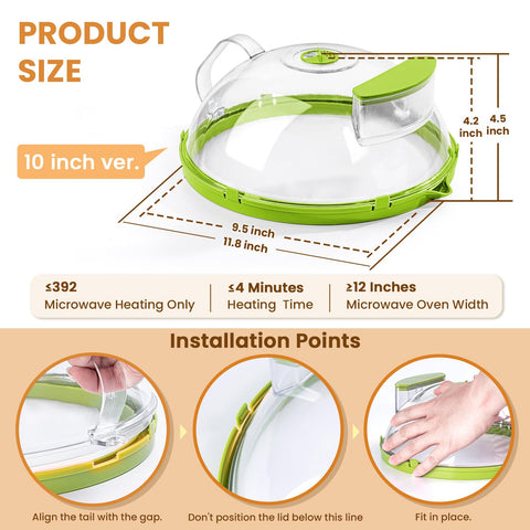 Gracenal cover fits standard 11.5 inch openings for versatile use.