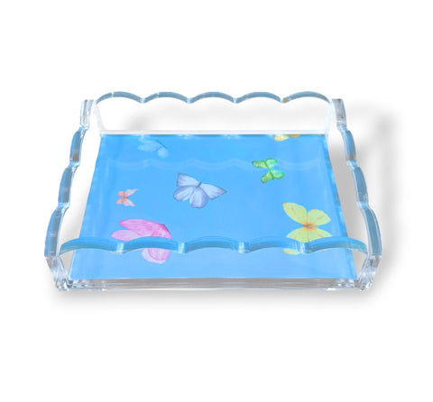 GRAHAM DESIGN durable acrylic tray blends function and style.