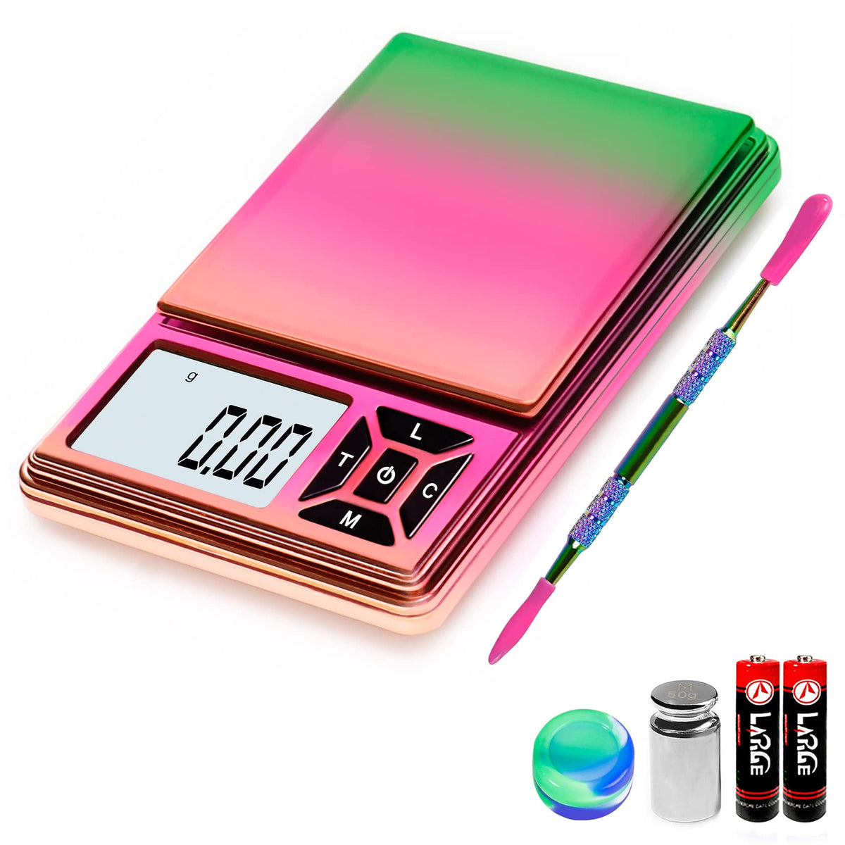 GRAM PRES digital pocket scale in compact design for precise, on-the-go weighing.