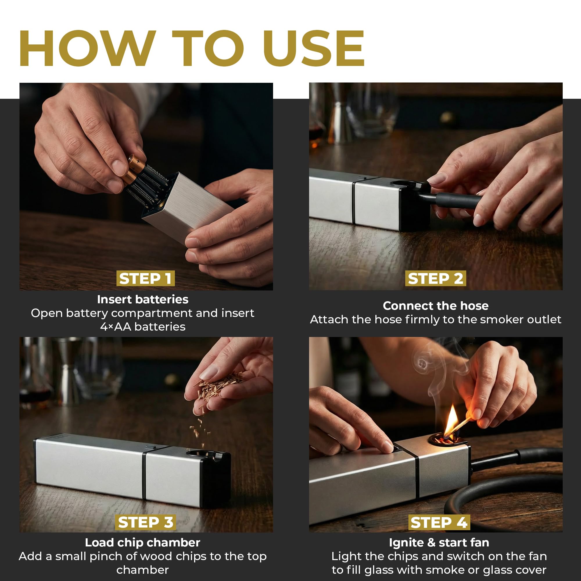 Gramercy Kitchen Elegant Smoke Dispersion demonstrates precise control during recipes.