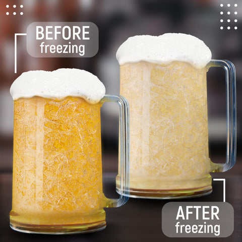 Granatan beer mug with ergonomic handle offers comfortable grip during tastings