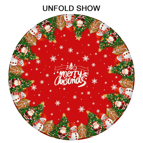 Granbey gift-worthy Christmas tablecloth idea for holidays.