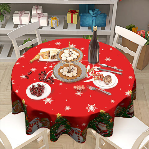 Granbey indoor/outdoor tablecloth suitable for parties and picnics.