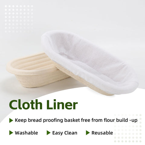 grandtobuy 12in oval banneton set ensures consistent shape and easy release
