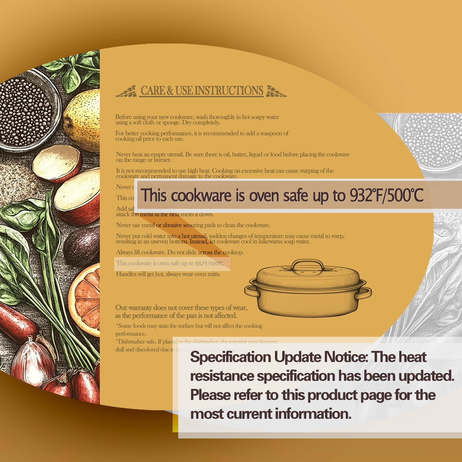 Granite Bowl gift-ready oval roaster with elegant packaging.
