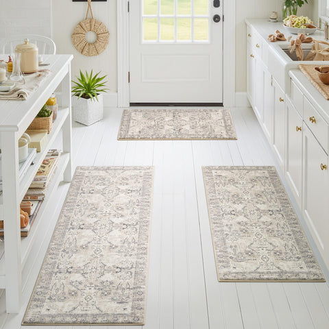 GRANNY SAYS Boho kitchen rug 20x32 close-up shows plush texture and soft underfoot comfort.