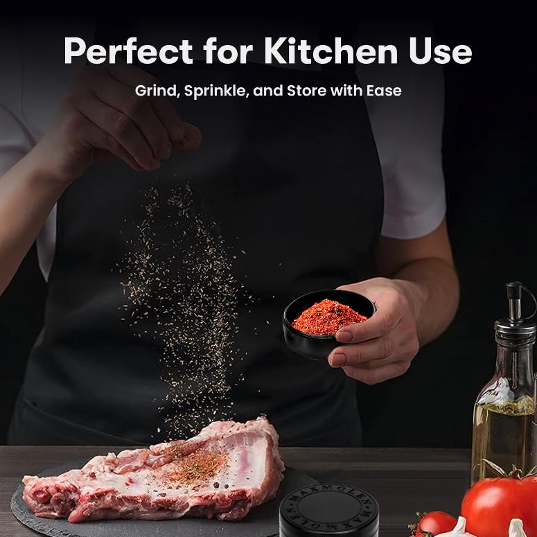 GRAVEND 3-piece grinder set supports versatile spice textures