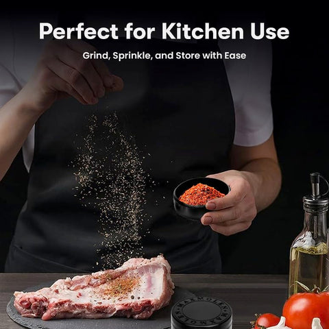 GRAVEND 3-piece grinder set supports versatile spice textures