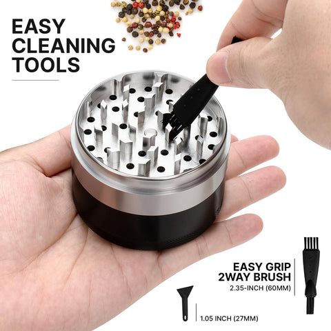 GRAVEND brushes and scrapers included for easy cleanup