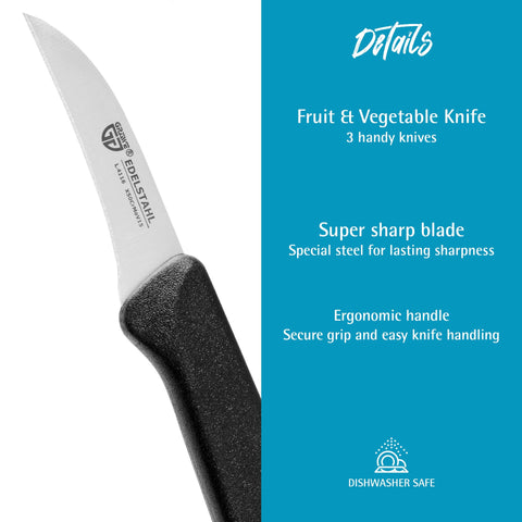 GRÄWE dishwasher-safe knife set offers easy cleaning without blade dulling