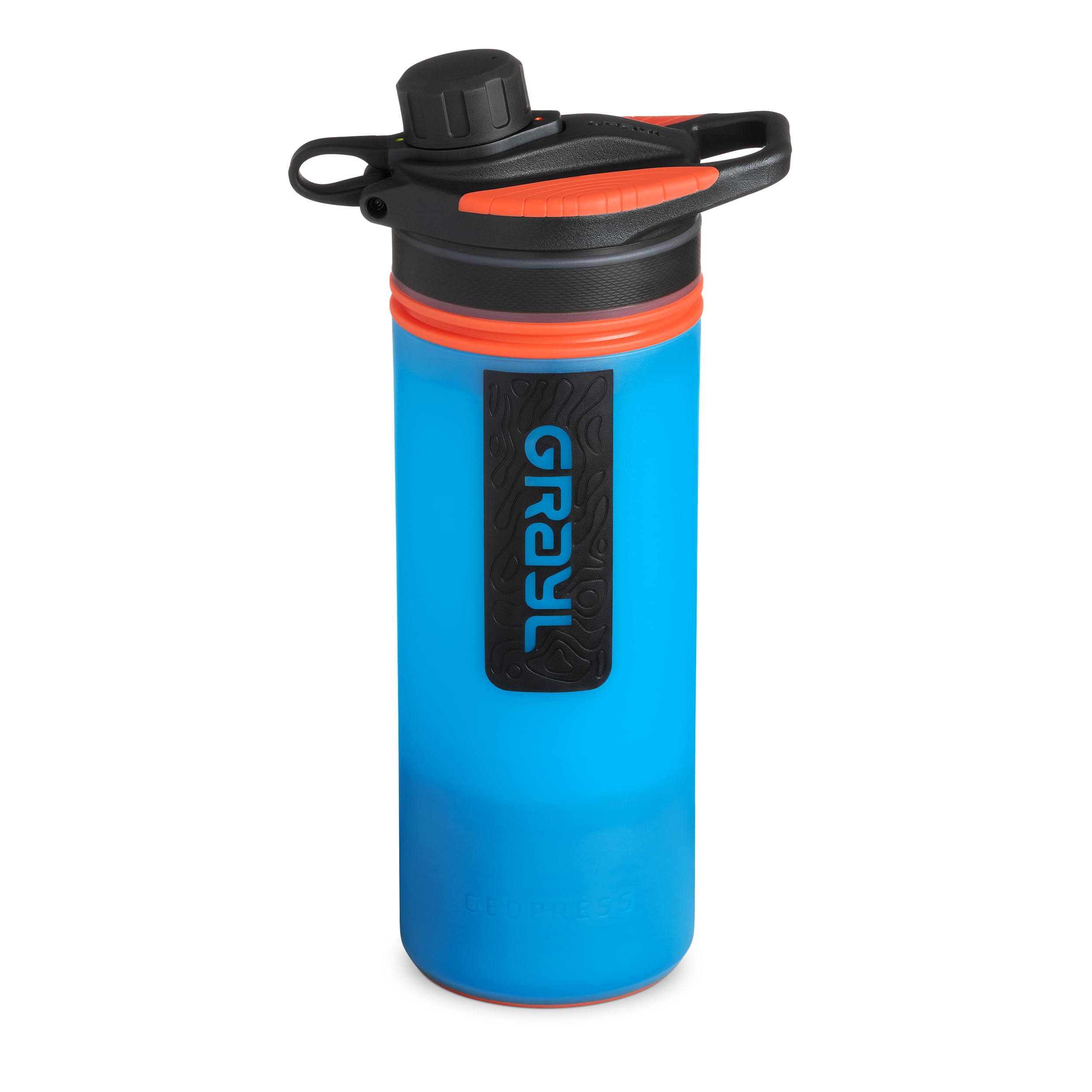 GRAYL GeoPress 24 oz bottle front view for travel purification