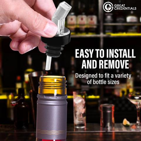 Great Credentials standard bottle fit demonstrates 750 ml compatibility.