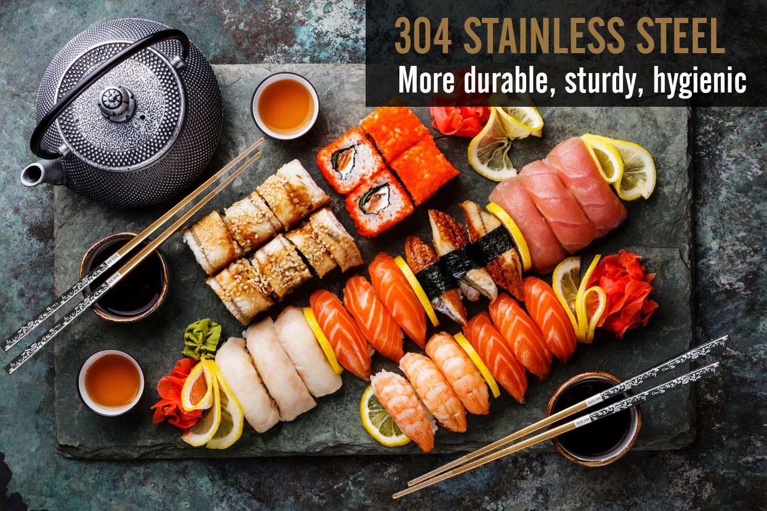 Greatamzor 9.25-inch length suits most dining setups and cuisines.