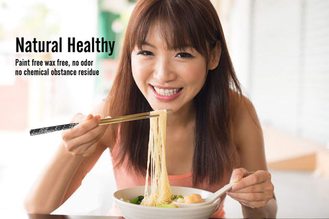 Greatamzor dishwasher-safe metal chopsticks are easy to clean and reuse.