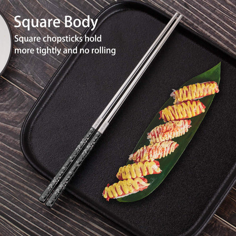 Greatamzor eco-friendly reusable chopsticks reduce waste in daily meals.