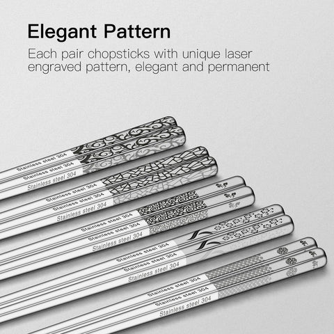 Greatamzor square-body chopsticks designed for comfortable, non-rolling use.