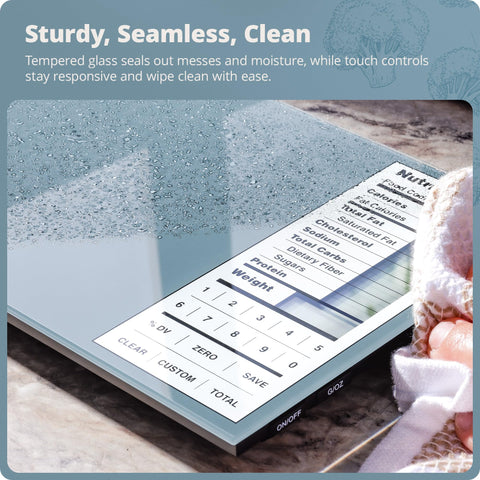 Greater Goods supports grams, ounces, pounds, and milliliters for flexibility
