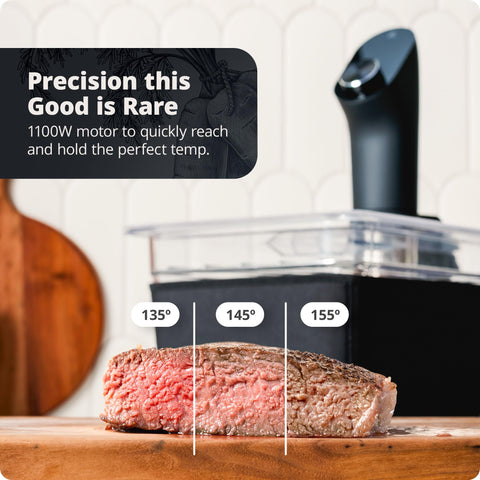 Greater Goods sous vide precision cooker clip attachment secures on any pot