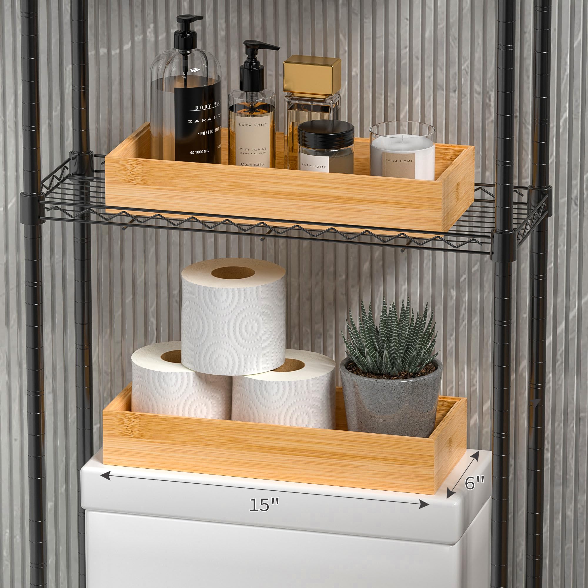 Greatseas stackable drawer compartments, deep design maximize space and reduce clutter.