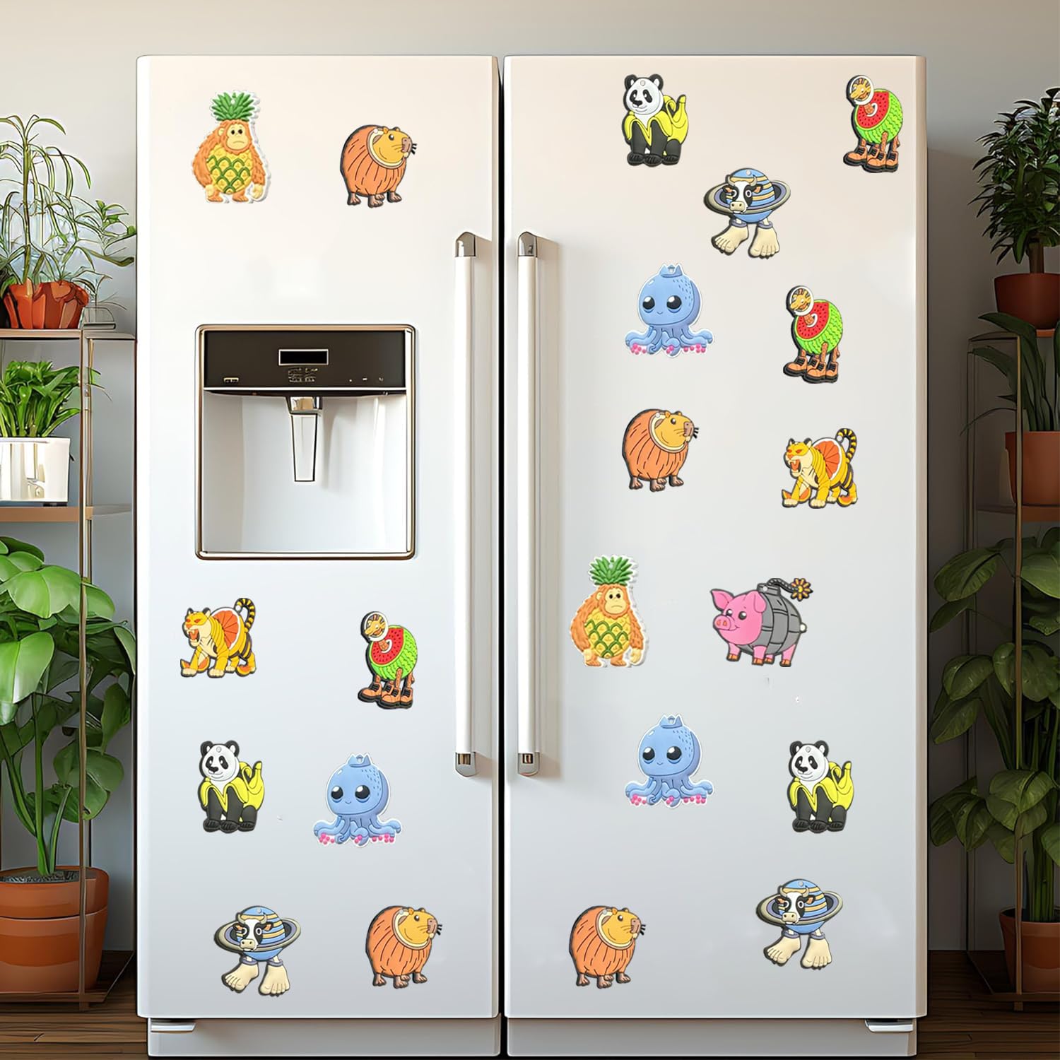 GREAWOD magnets resist residue and wipe clean for repeated use
