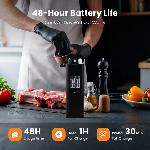 Grebilux two way alerts keep you informed from the kitchen or patio