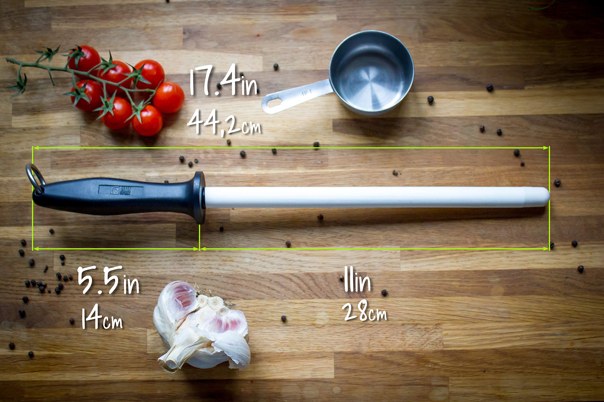 Green Elephant rod includes vibration absorption to protect the ceramic.