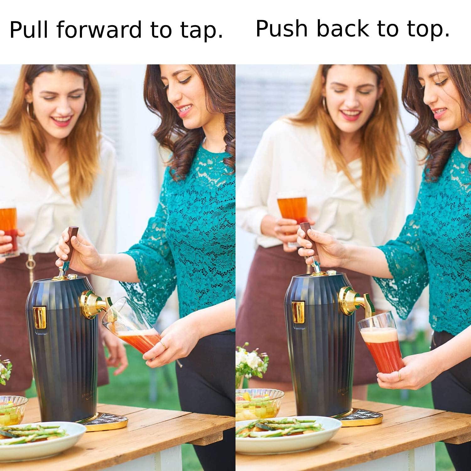 Green House easy-clean parts simplify maintenance after parties.