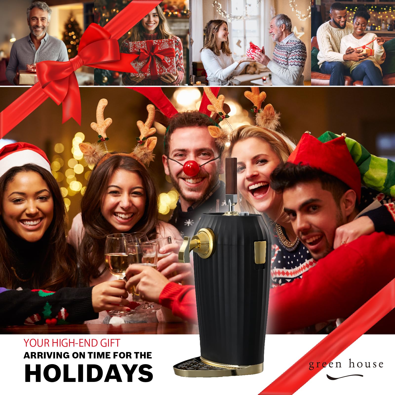 Green House versatile device works with lagers, ales, stouts and more.