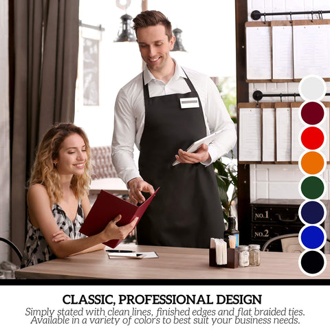 Green Lifestyle bulk apron pack ideal for restaurants, cafes, or home kitchens
