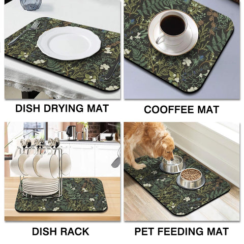 Versatile mat doubles as coffee-bar accessory and craft-table protector