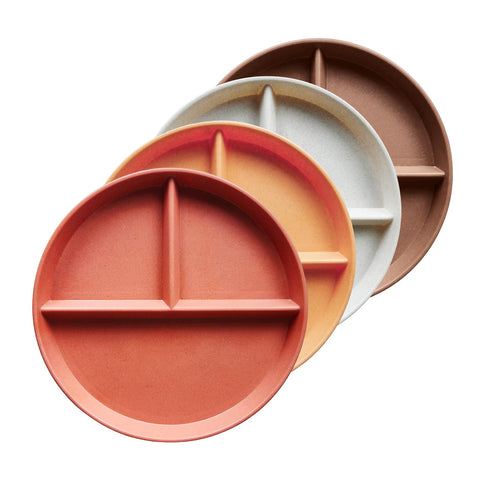 Greenandlife 9 Inch Divided Plate with unbreakable design for durable daily use