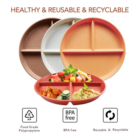 Greenandlife wheat straw BPA-free material for safe everyday dining