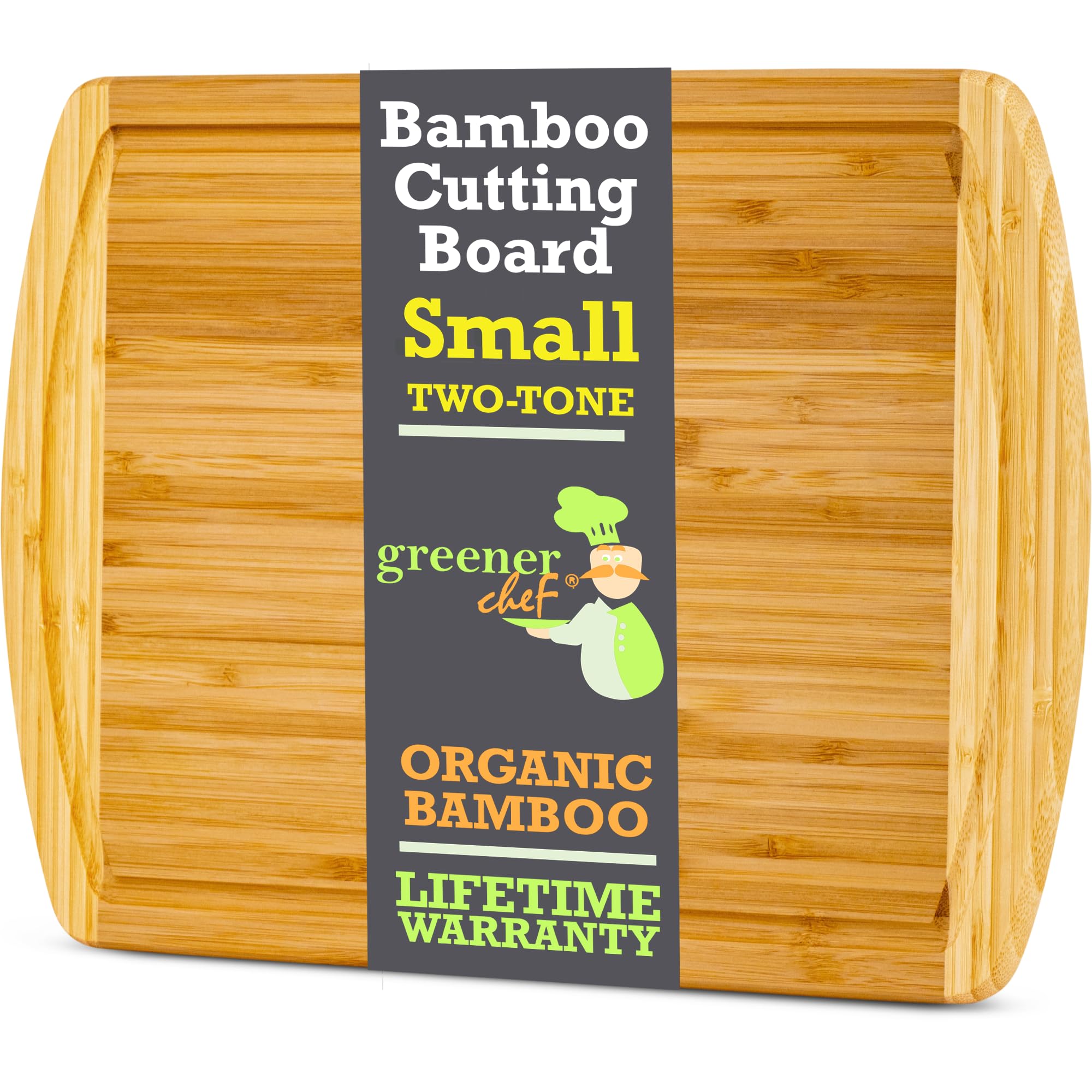 Greener Chef cutting board cleans quickly and protects knife edge during use