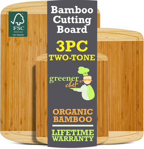 Greener Chef FSC-certified bamboo supports eco-friendly cooking and sustainability.