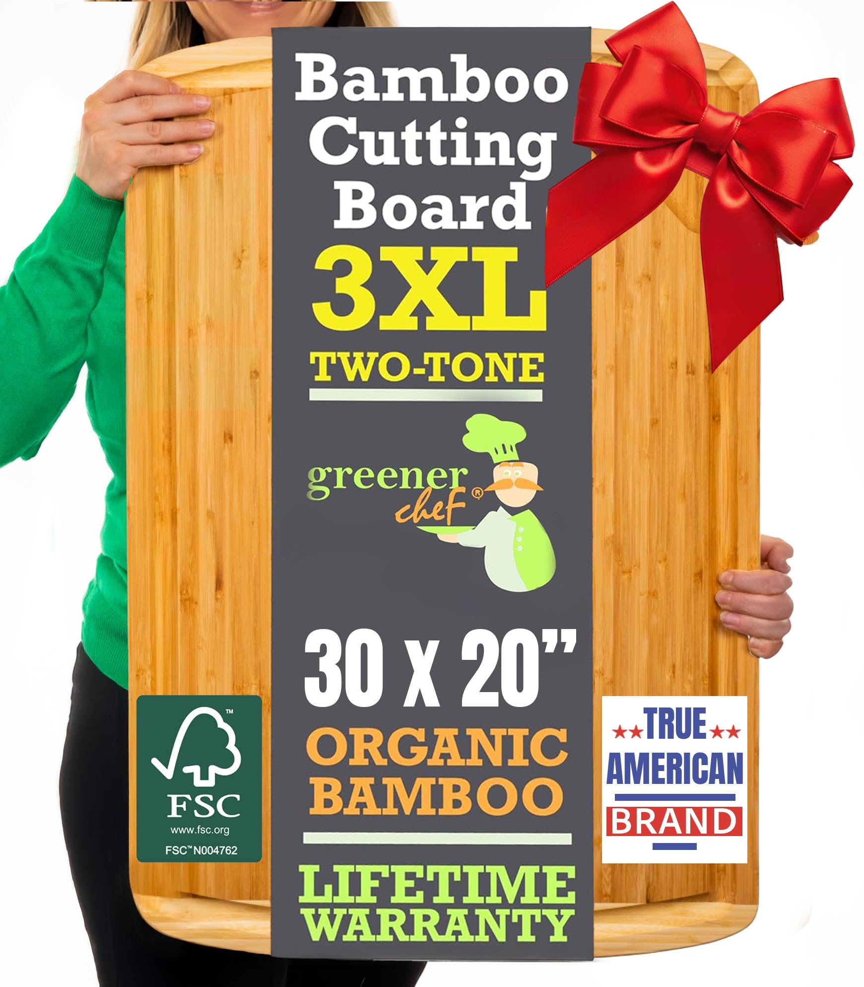 Greener Chef large kitchen prep space supports big batches and easy rolling.