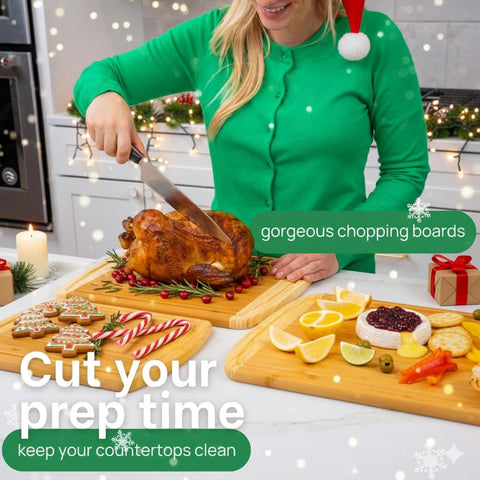 Greener Chef meat and veggie board doubles as a charcuterie surface.