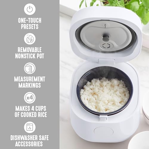 GreenLife removable pot and lid shown for dishwasher-safe cleaning.