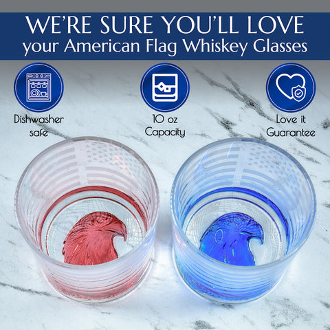 Greenline Goods set of two 10oz tumblers for patriotic gift ideas.
