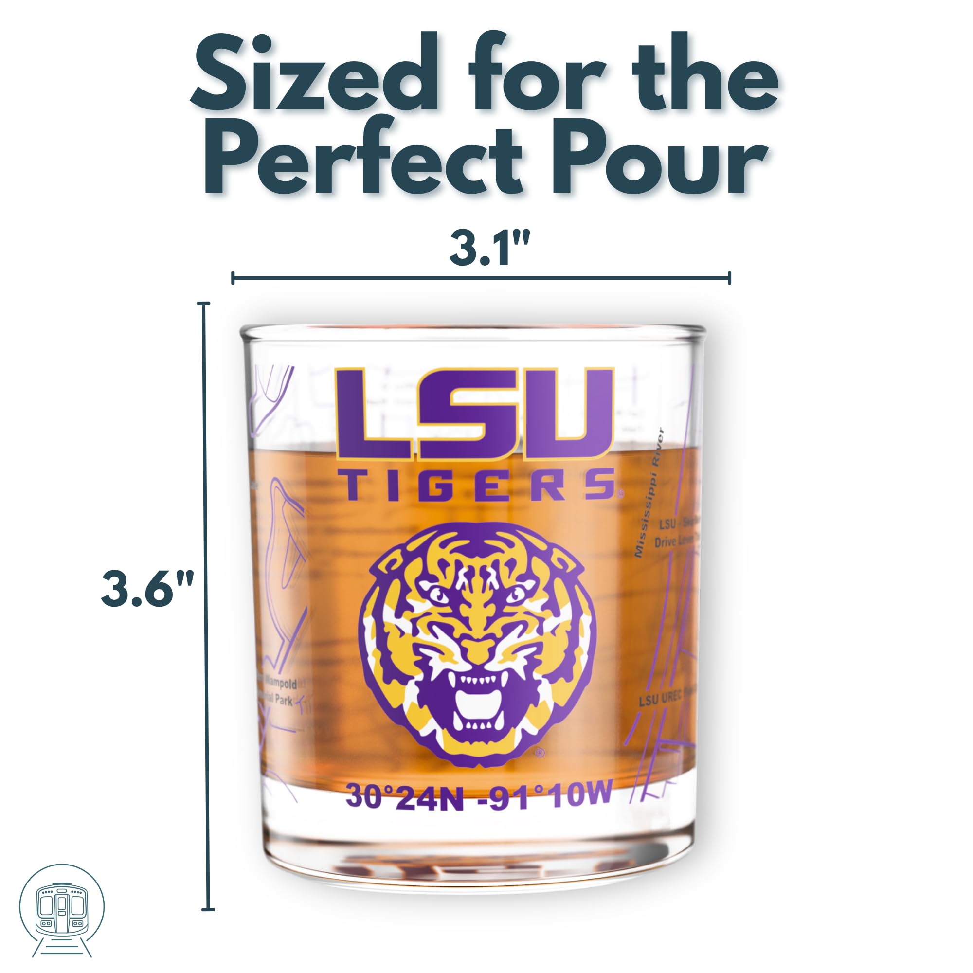 Greenline Goods LSU Tigers gift set perfect for alumni and fans