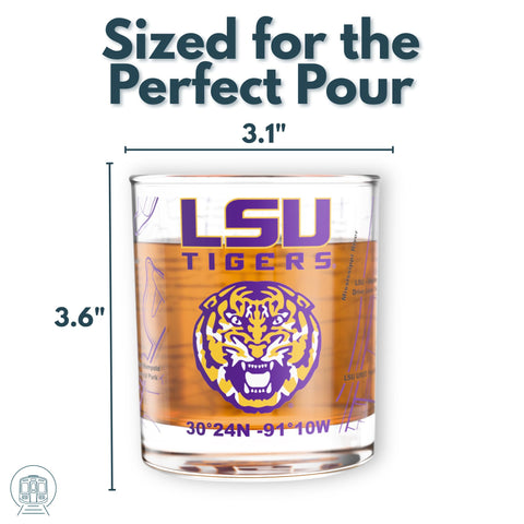 Greenline Goods LSU Tigers gift set perfect for alumni and fans